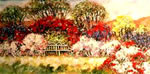 Hidcote Garden Bench - Limited Edition Giclee